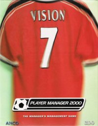 Player Manager 2000 PAL Playstation PAL box art